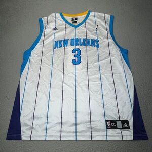 New Orleans Hornets Chris Paul Basketball Jersey Men 2XL XXL White CP3 Adidas